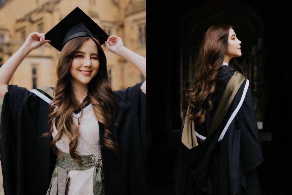 10 Potret Wisuda Agatha Chelsea di University of Melbourne, Lanjut S2?