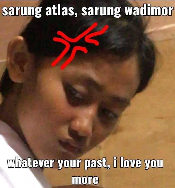 meme pantun gombal (Twitter.com/no context netijen)