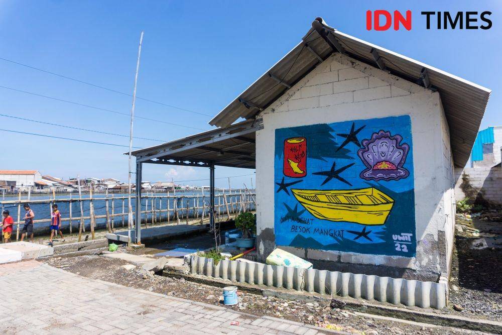 Salah satu karya seni dari Uwit Art Space di pameran Penta K Labs IV di Semarang, Minggu (18/12/2022) (IDN Times/Dhana Kencana)
