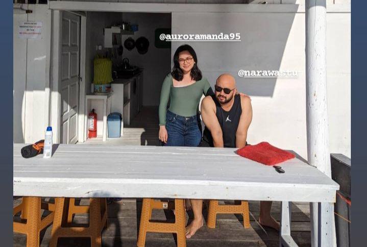 9 Potret Rachel Amanda dan Suami Honeymoon di Bintan