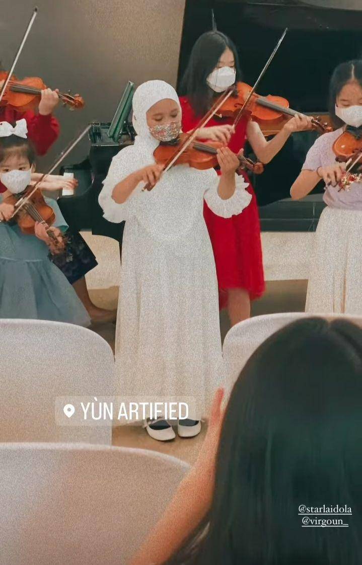 penampilan konser biola perdana Starla (instagram.com/mommy_starla)