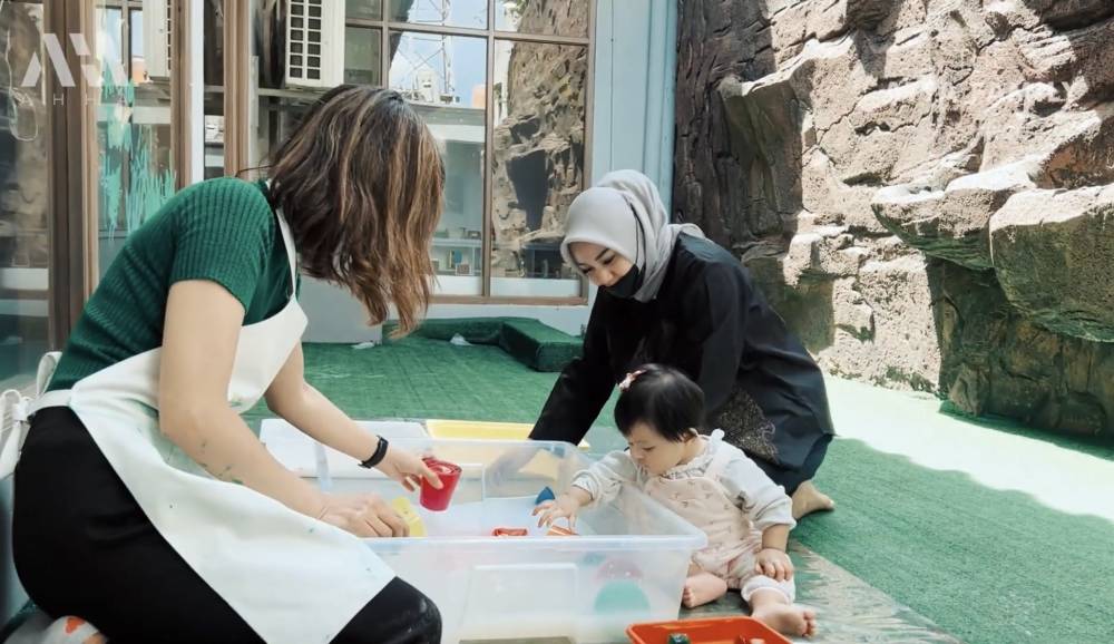 momen Atta dan Aurel antar Ameena sekolah (youtube.com/attahalilintar)