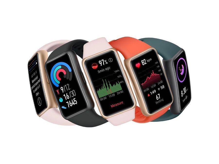 ilustrasi smartwatch Huawei HONOR Band 6 (dok. Huawei)