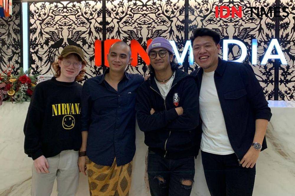 cast Balada si Roy di IDN Media HQ pada Selasa (13/12/2022) (IDN Times/Rafifa Shabira)