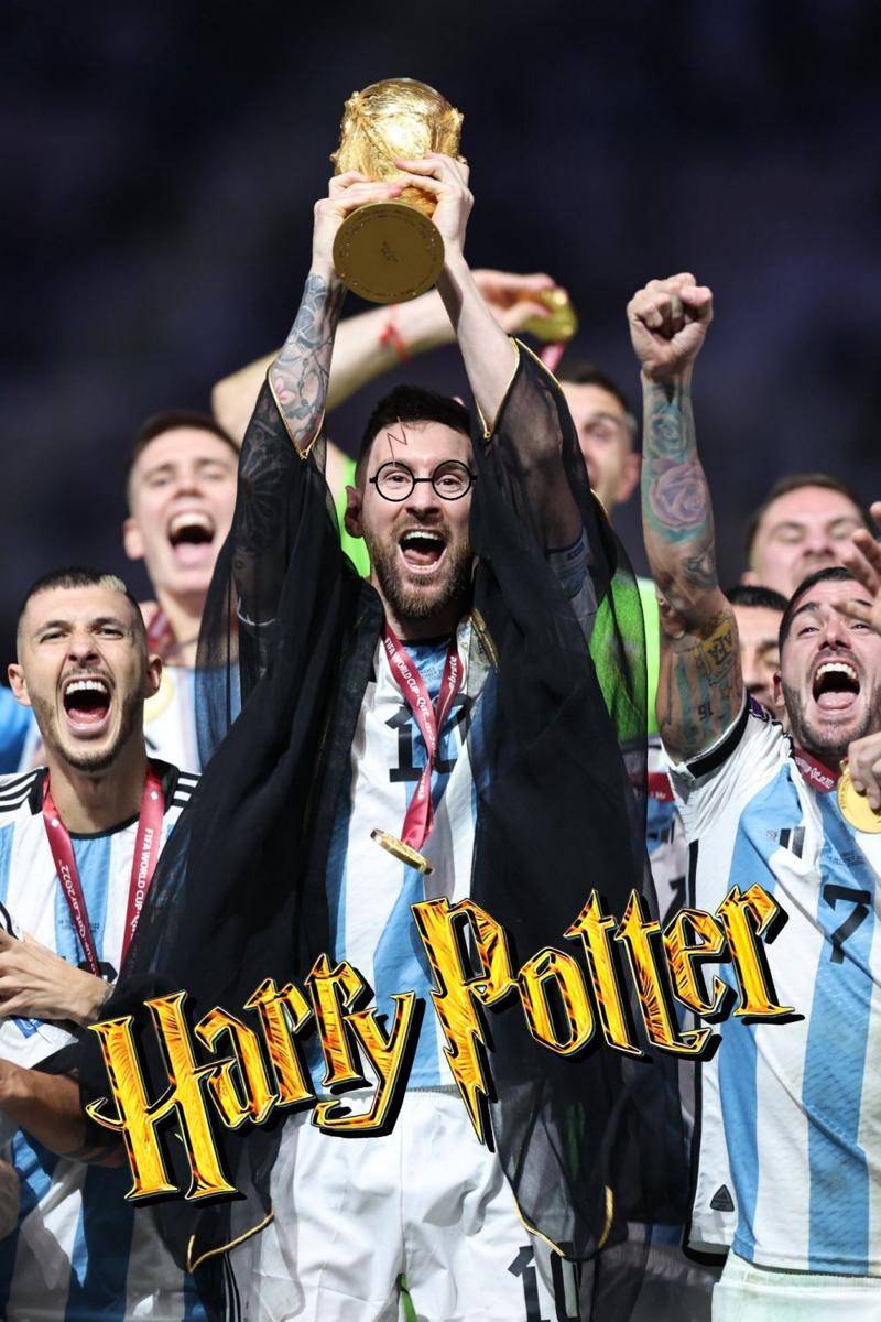 meme Messi juara Piala Dunia (twitter.com/trollfootball)