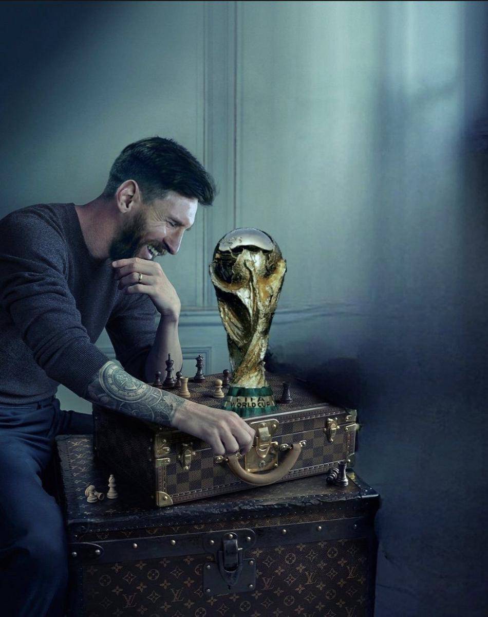 meme Messi juara Piala Dunia (twitter.com/trollfootball)