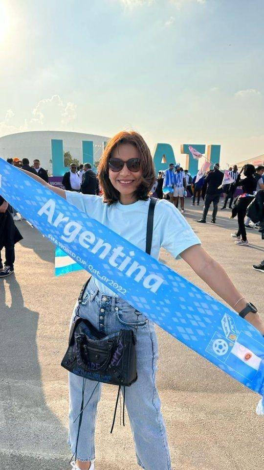 Najwa Shihab nonton final Piala Dunia (instagram.com/najwashihab)