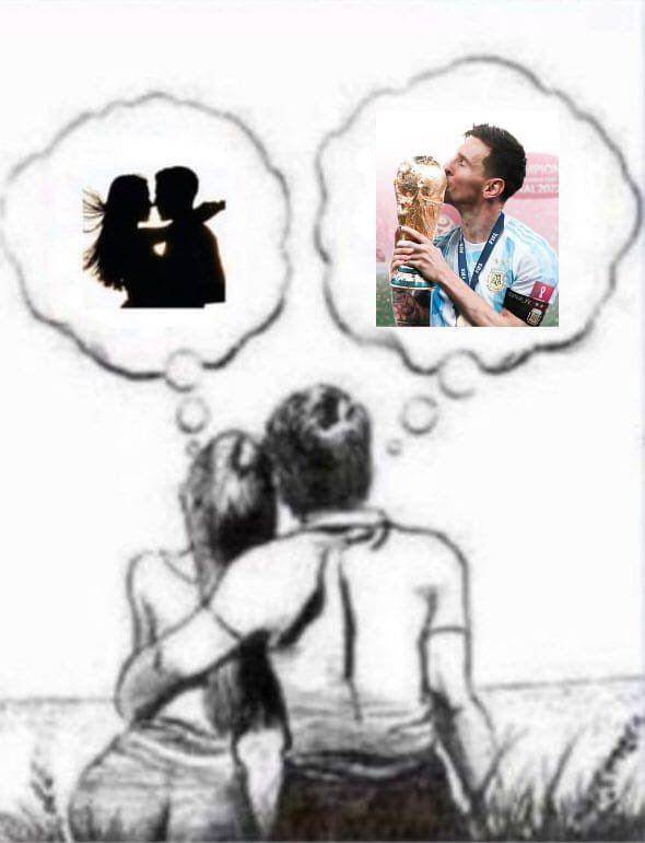 meme Messi juara Piala Dunia (twitter.com/nocontextfooty)