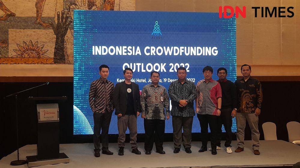 Acara Indonesia CrowdFunding Outlook 2022 (IDN TImes, Raihan Ali)