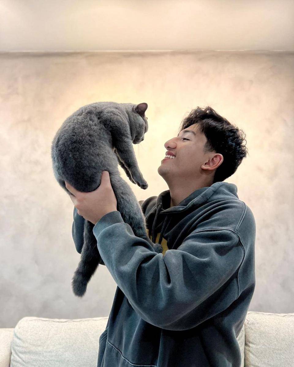 potret kucingnya Harris Vriza (instagram.com/harrisvriza/)
