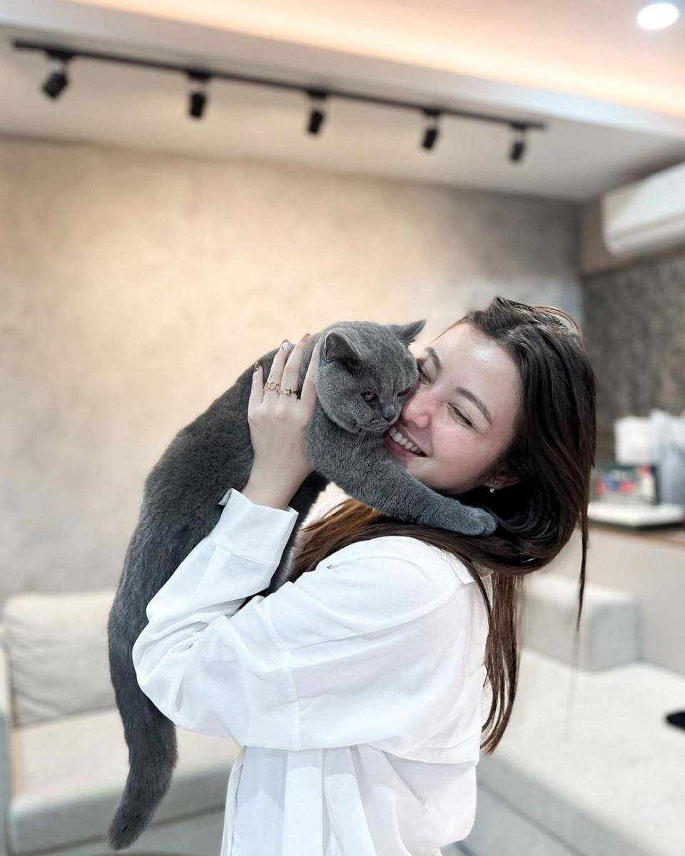 potret kucingnya Harris Vriza (instagram.com/havizadevianjani/)
