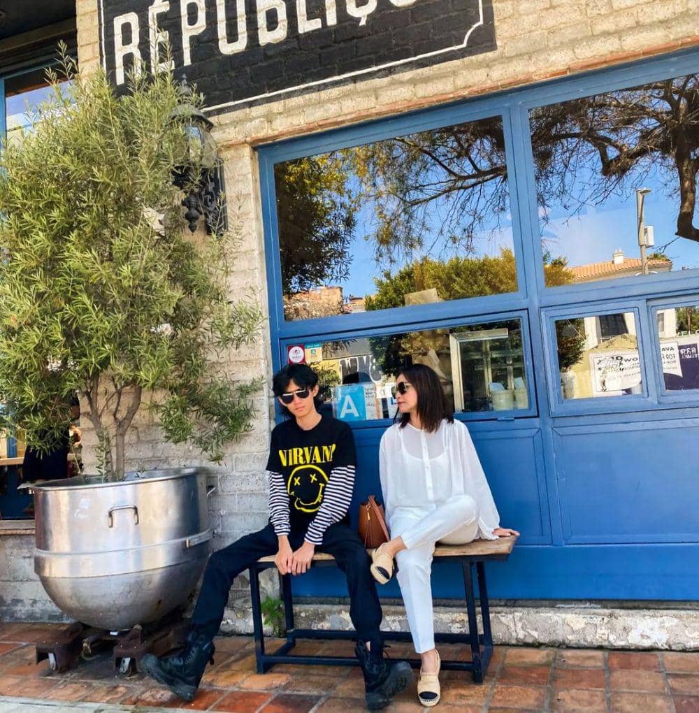 Kebersamaan Rossa dengan putranya (instagram.com/itsrossa910)