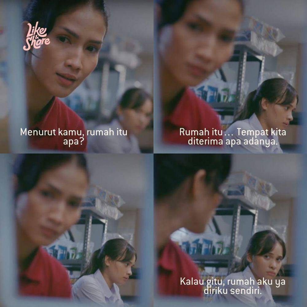 Adegan di film Like & Share (instagram.com/starvisionplus)