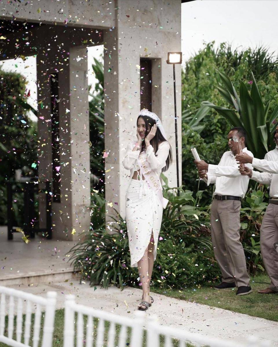 momen ulang tahun Anya Geraldine (instagram.com/anyageraldine)