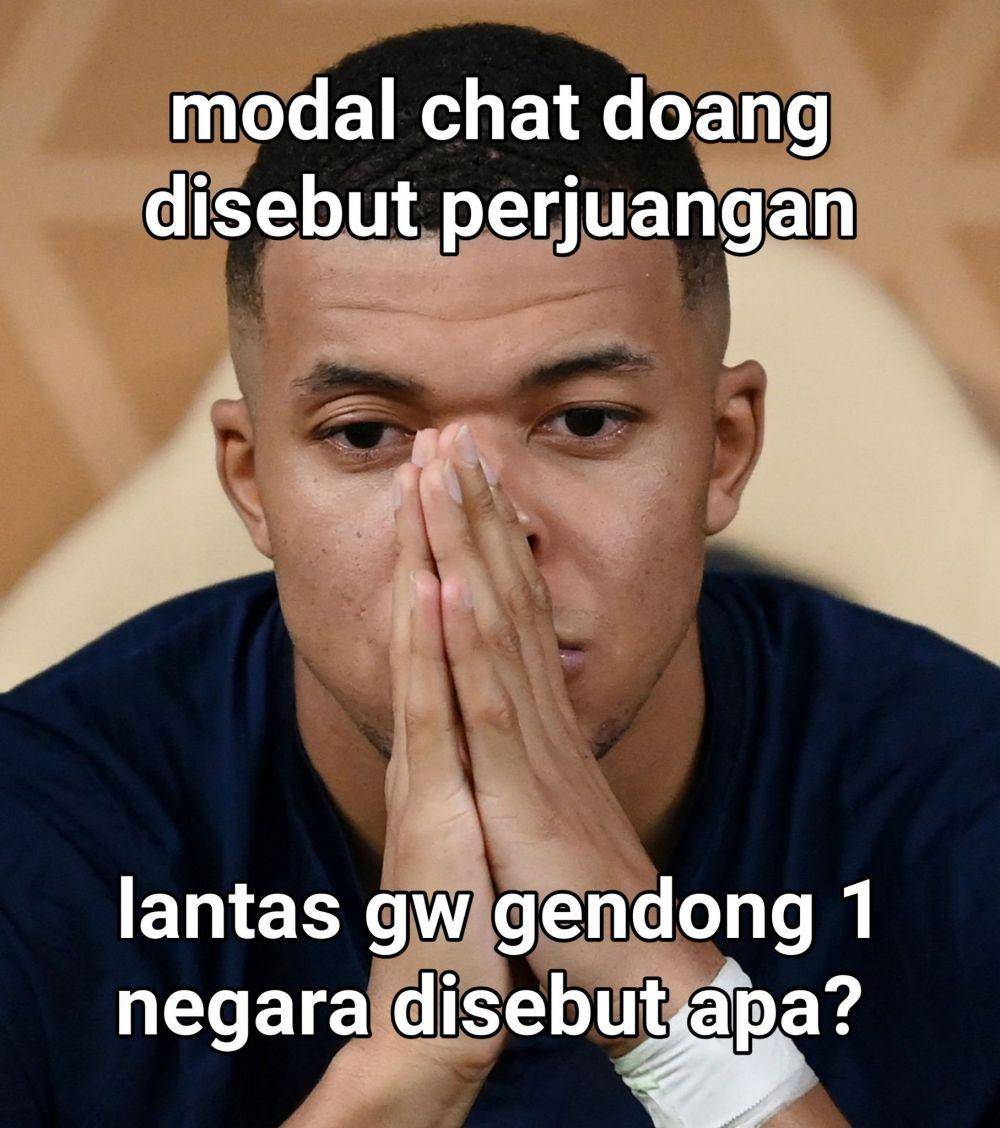 meme Mbappe gagal juara Piala Dunia (twitter.com/idextratime)