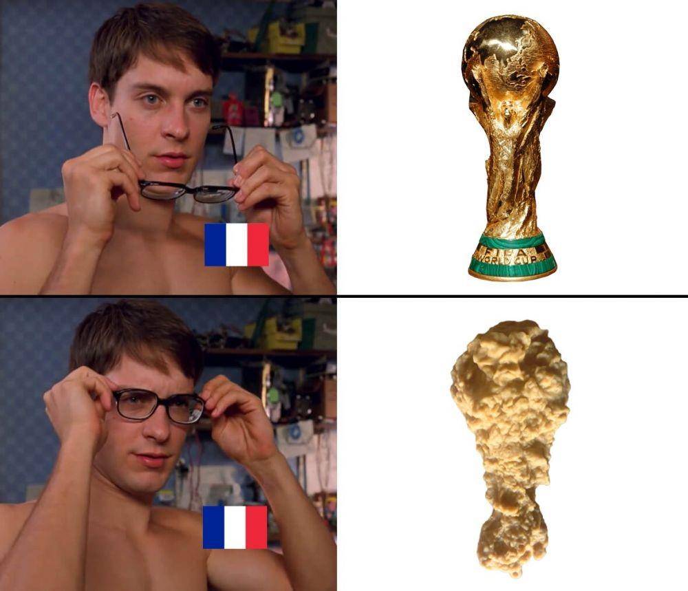 meme Mbappe gagal juara Piala Dunia (twitter.com/kfc_es)
