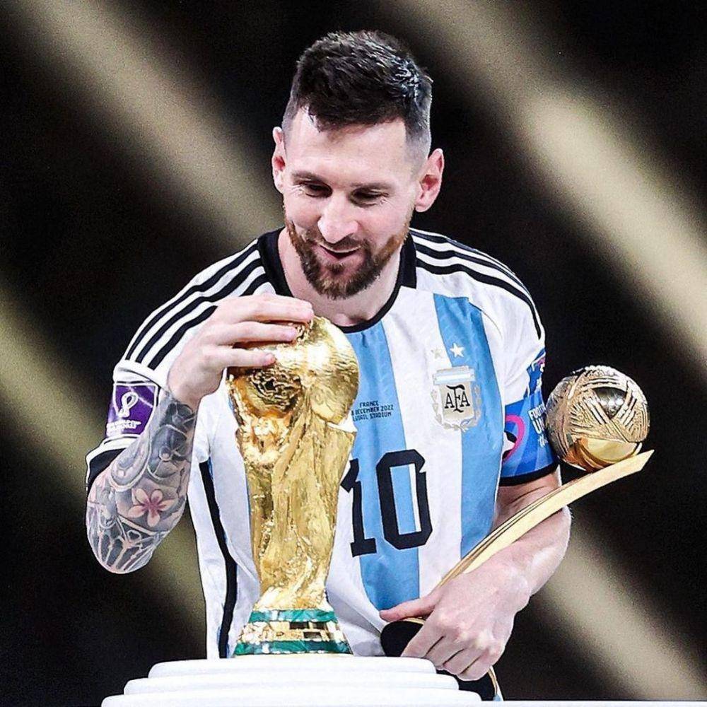 Lionel Messi. Akun Instagram neymarjr