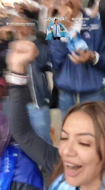 Najwa Shihab nonton final Piala Dunia (instagram.com/najwashihab)