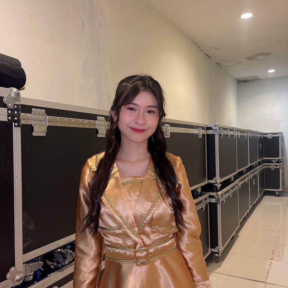 Foto Olla JKT48 seusai konser JKT48 11th Anniversary (Twitter.com/Febriola Sinambela)