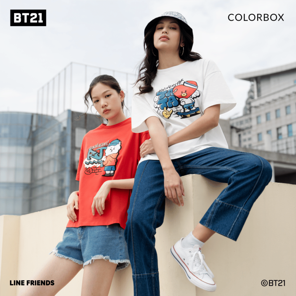Koleksi spesial Colorbox dengan BT21 (dok. Colorbox)