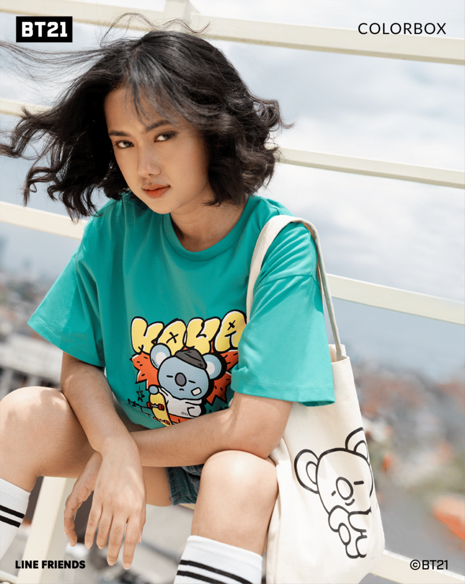 Koleksi spesial Colorbox dengan BT21 (dok. Colorbox)