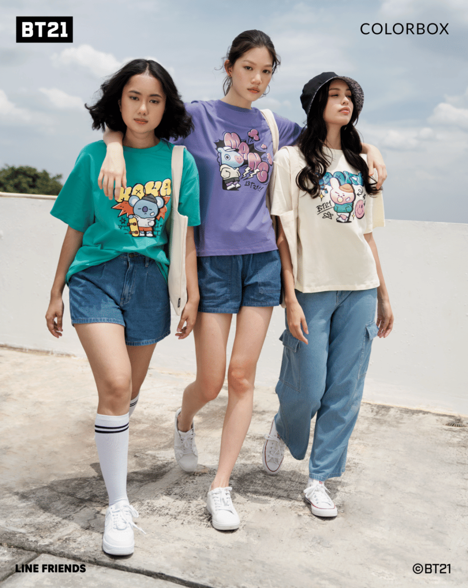 Koleksi spesial Colorbox dengan BT21 (dok. Colorbox)