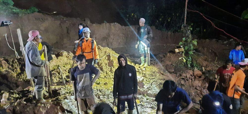 Longsor Lagi di Sumedang, Satu Warga Diduga Tertimbun