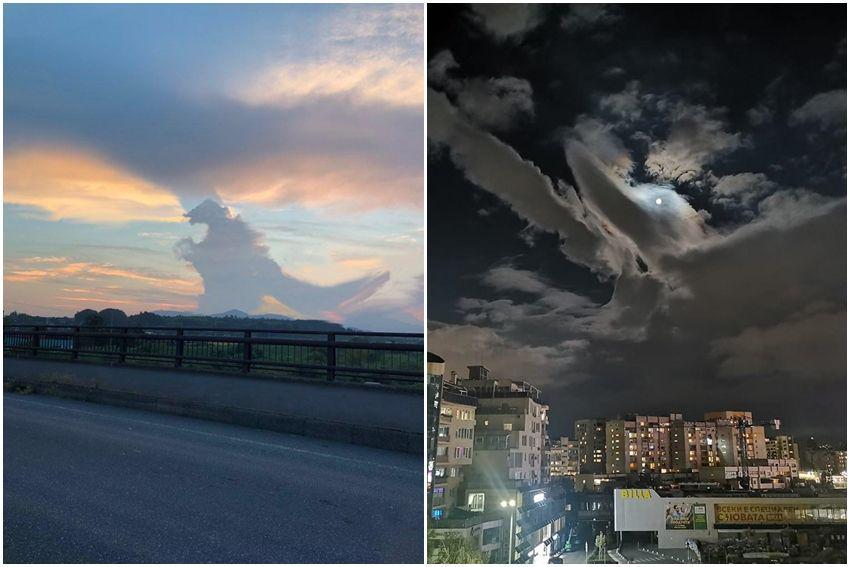 10 Potret Unik Bentuk Awan di Langit, Ada yang Bentuknya Godzilla!