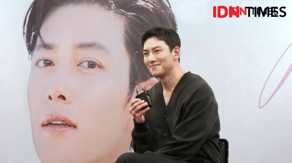 eksklusif inteview dengan Ji Chang Wook di The Kasablanka Hall, Jakarta (IDN Times/Alya Achyarini)