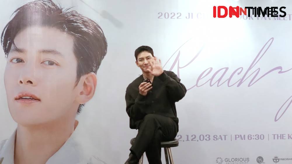 eksklusif inteview dengan Ji Chang Wook di The Kasablanka Hall, Jakarta (IDN Times/Besse Fadhilah)