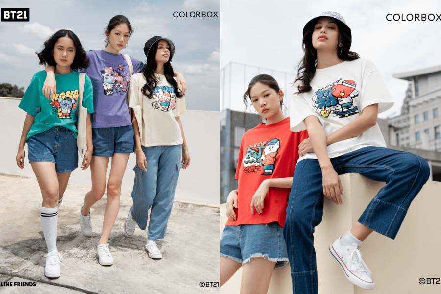 Koleksi spesial Colorbox dengan BT21 (dok. Colorbox)