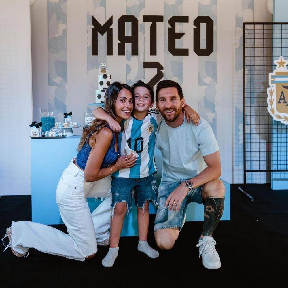 Mateo Messi Roccuzzo, anak kedua Lionel Messi. (Instagram.com/antonellaroccuzzo)