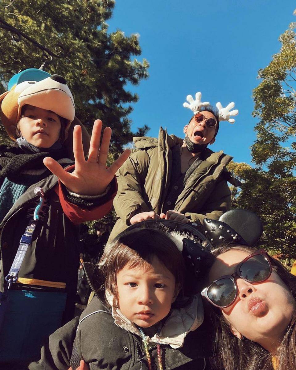 potret keluarga Ringgo Agus (instagram.com/sabaidieter)