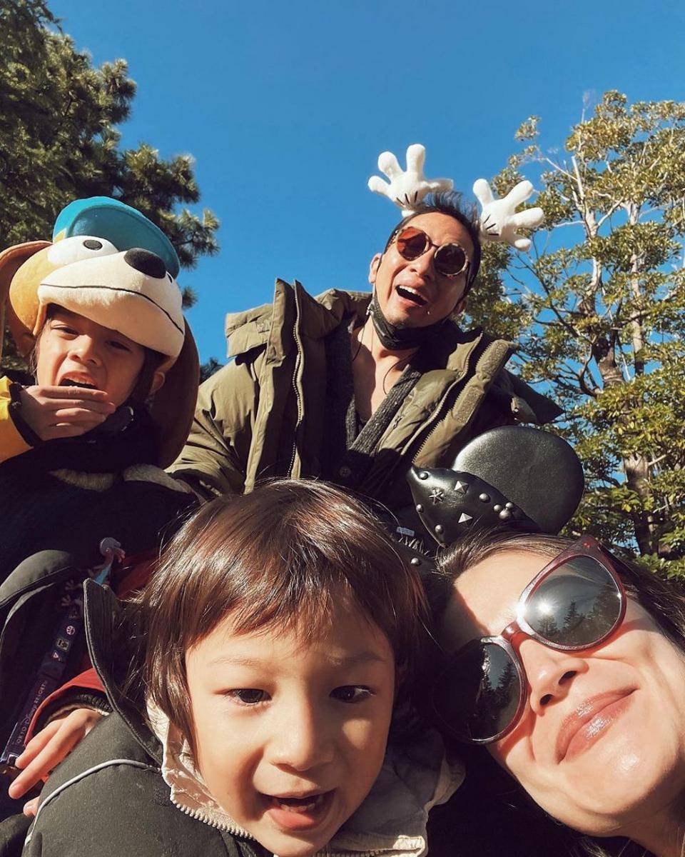 potret keluarga Ringgo Agus (instagram.com/sabaidieter)