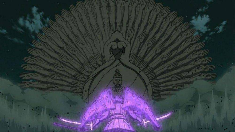 Indra vs. Asura Otsutsuki (dok. Pierrot/Naruto: Shippuden)
