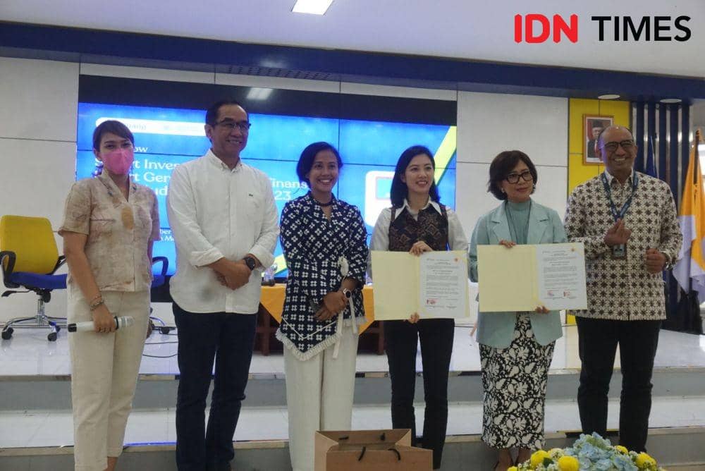 Seminar Smart Investment for Smart Generation: Tren Finansial Anak Muda menjelang 2023, Selasa (20/12/2022). (IDN Times/Herlambang Jati Kusumo)