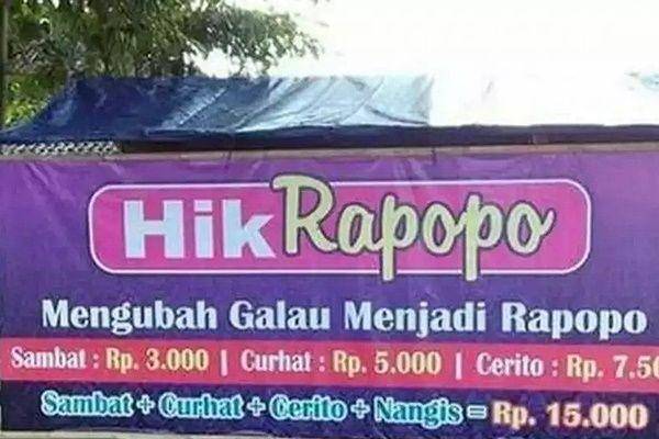 tulisan spanduk galau (1cak.com)