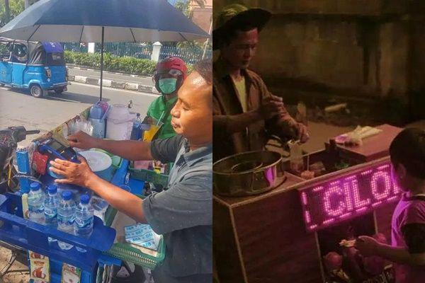 10 Potret Alat Tak Biasa yang Dipakai Penjual, Bikin Ngakak