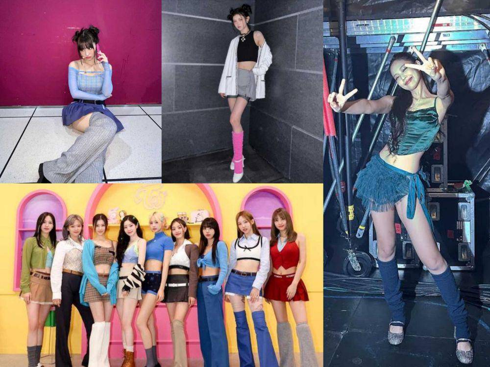 Newtro leg warmers. (Soompi)