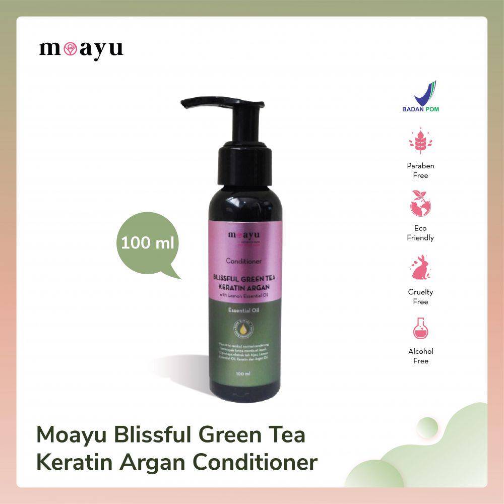 Moayu Blissful Green Tea Keratin Argan Conditioner (moayu.com)