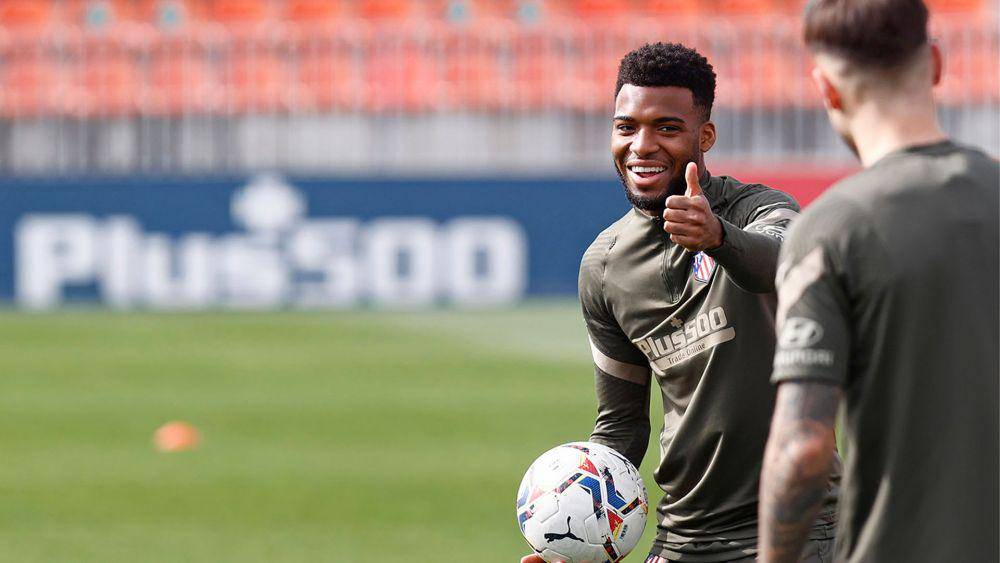 potret Thomas Lemar (twitter.com/atleti)