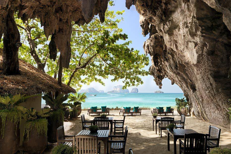 Potret The Grotto, Thailand (rayavadee.com)