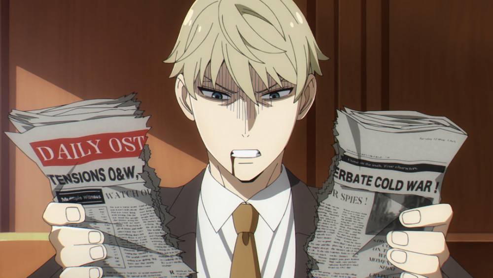 Twilight setelah mengetahui Operasi Strix. (dok. WIT STUDIO x CloverWorks/SPY x FAMILY)