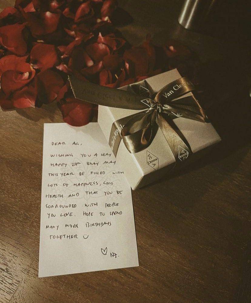 potret hadiah dari Nadif untuk Anya Geraldine (instagram.com/anyageraldine)
