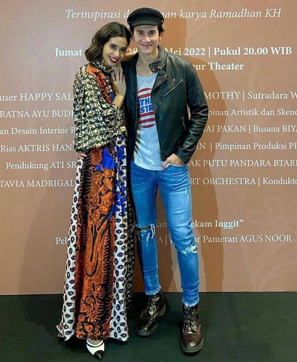 Vino Bastian bersama Marsha Timothy(instagram.com/vinobastian__)