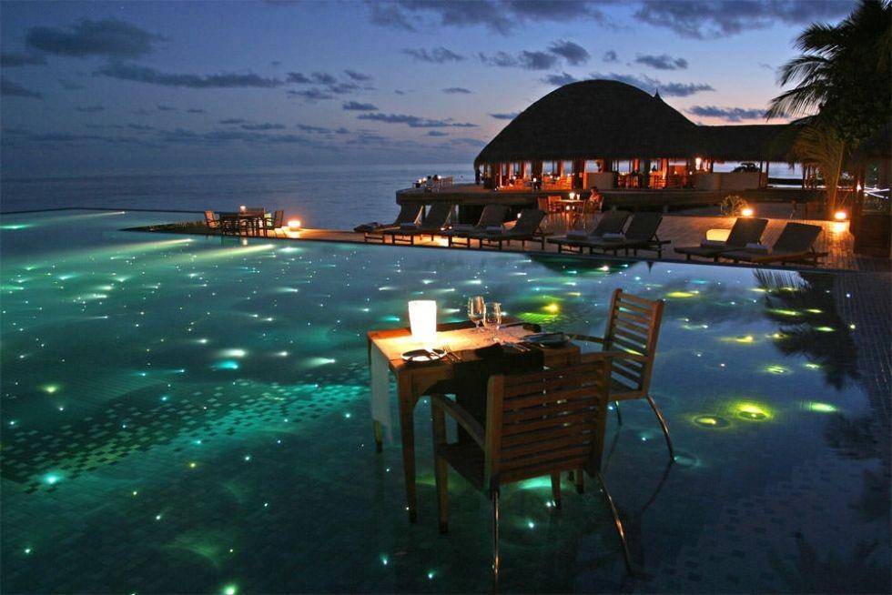 Potret Huvafen Fushi, Maldives (pandotrip.com)