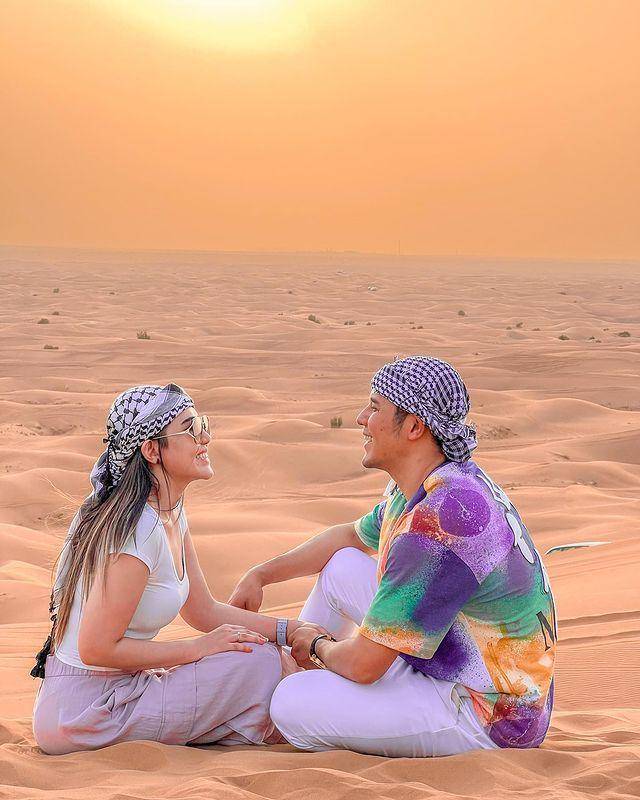 potret Via Vallen dan suami (instagram.com/viavallen)