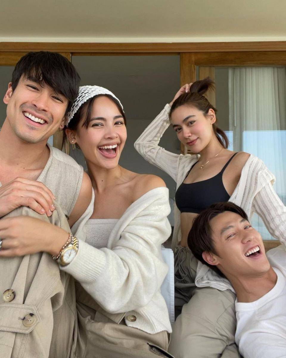 Yaya Urassaya dan Kimmy Kimberley (instagram.com/mark_prin)