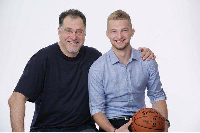Arvydas Sabonis dan Domantas Sabonis (dsabonis11)