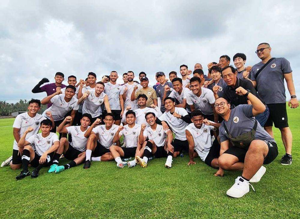 potret squad timnas Garuda (instagram.com/@pssi)